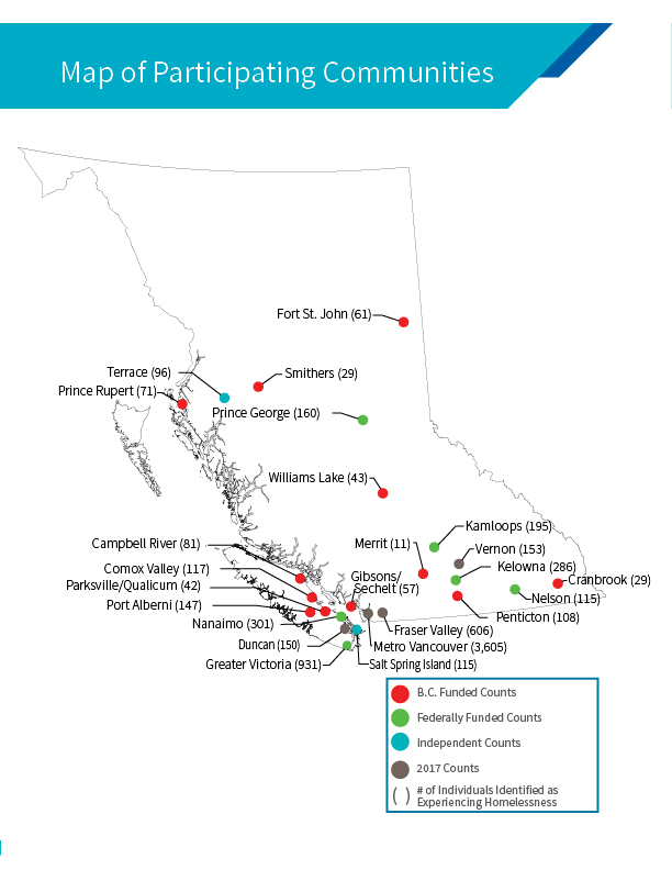 Map of Participating Communities